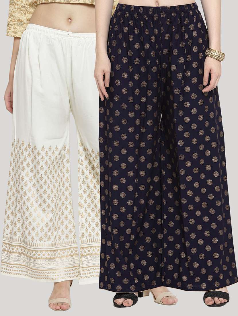 set of 2 pcs printed palazzo