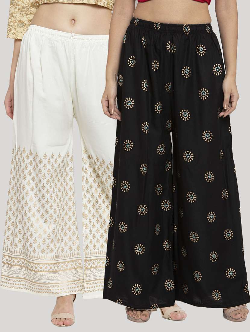 set of 2 pcs printed palazzo