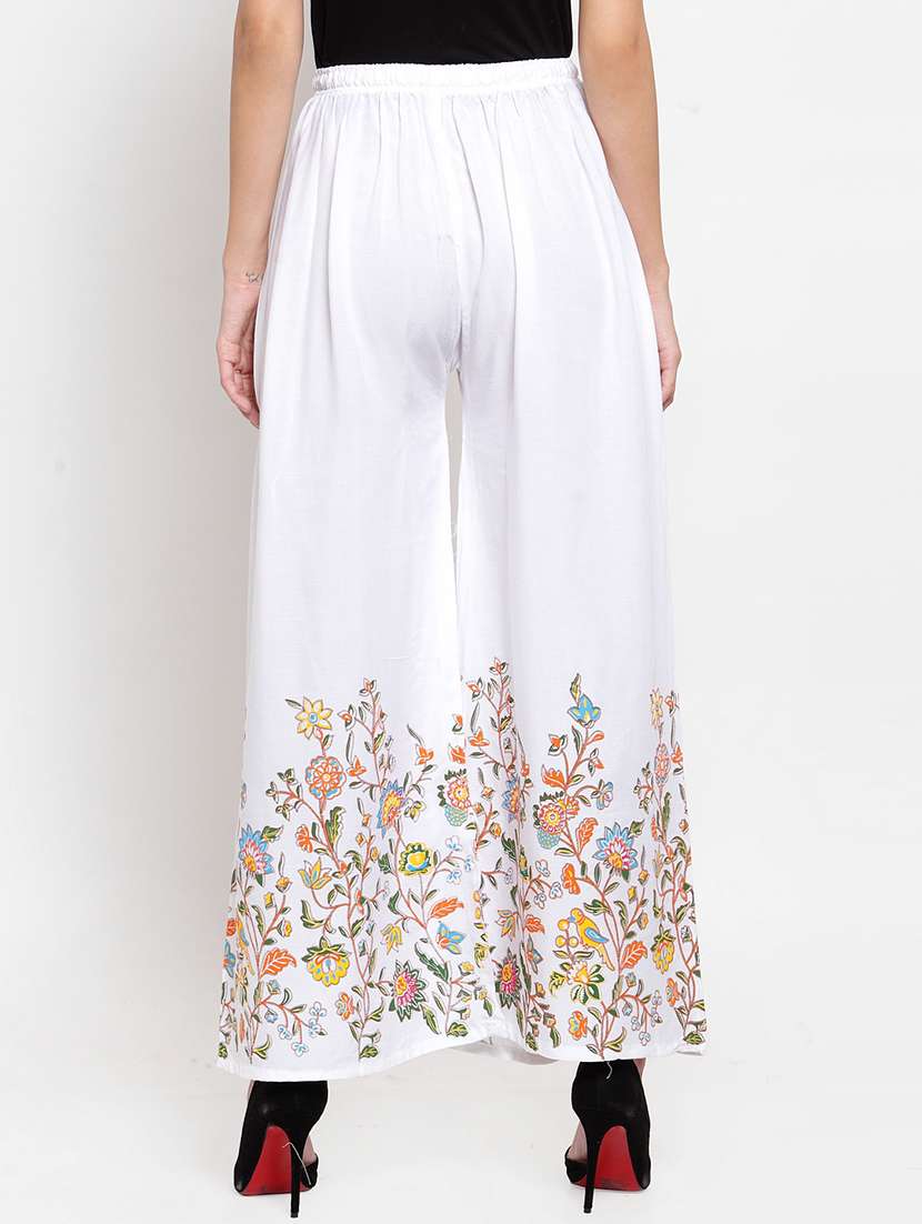 set of 2 pcs printed palazzo - 18415081 - Standard Image - 2
