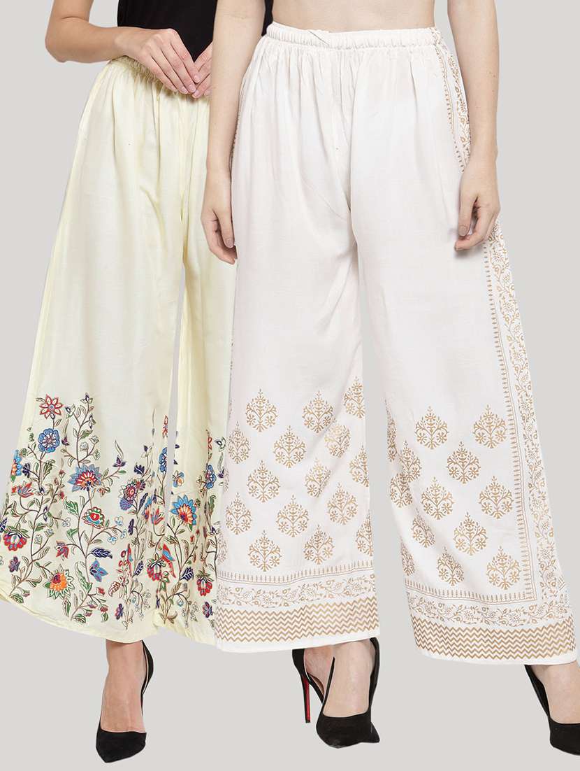set of 2 pcs printed palazzo