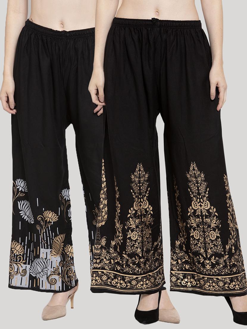 set of 2 pcs printed palazzo - 18415114 - Zoom Image - 0