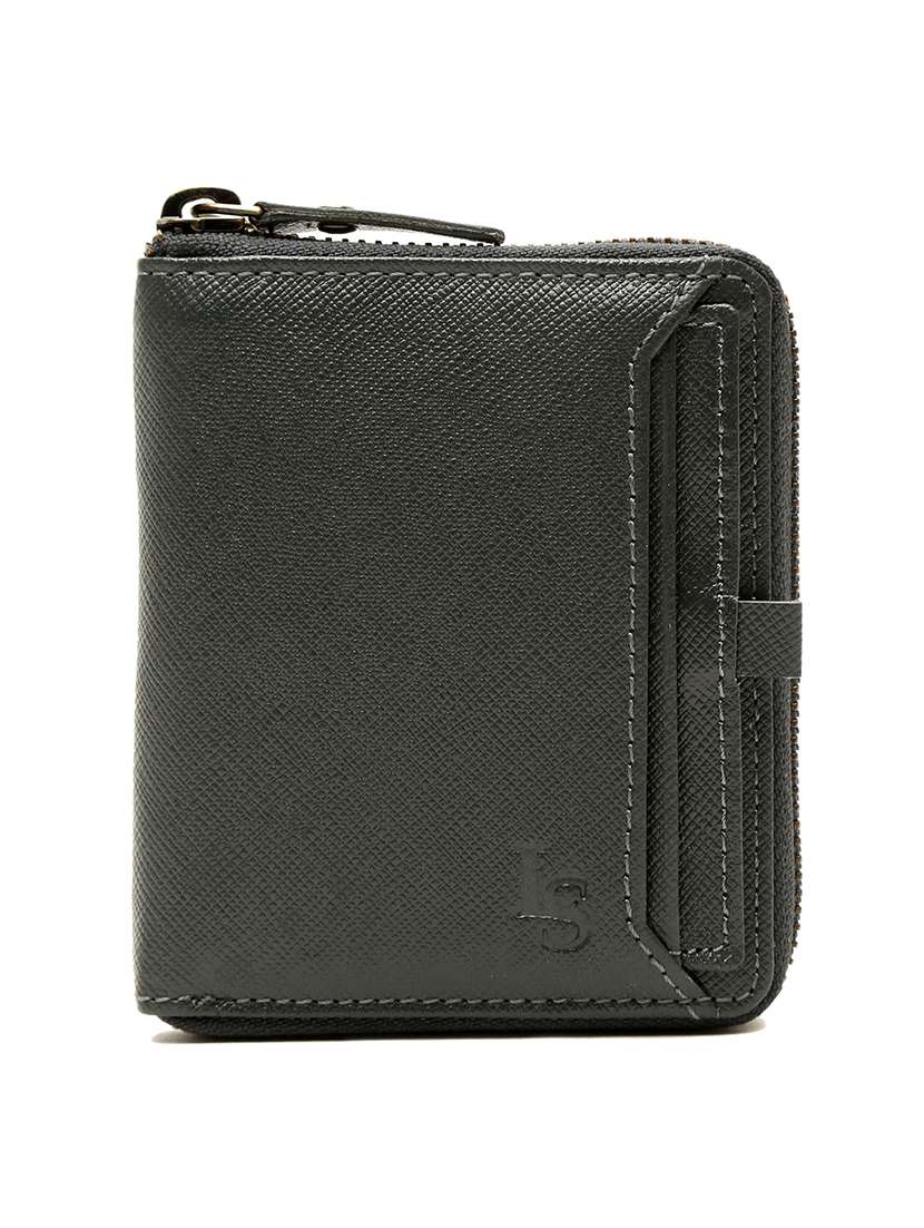 fern green leather wallet