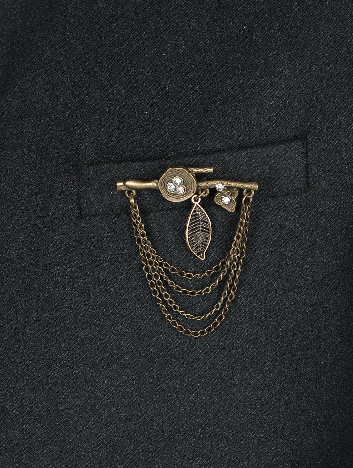copper metal brooch - 18416268 - Standard Image - 2