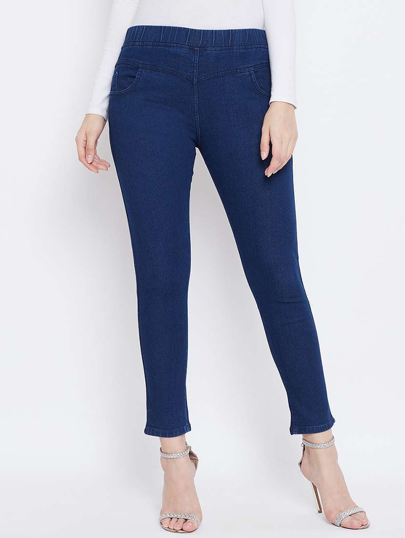 mid rise solid jegging