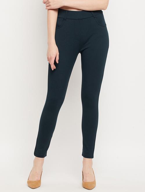 mid rise solid jegging - 18416484 -  Standard Image - 0