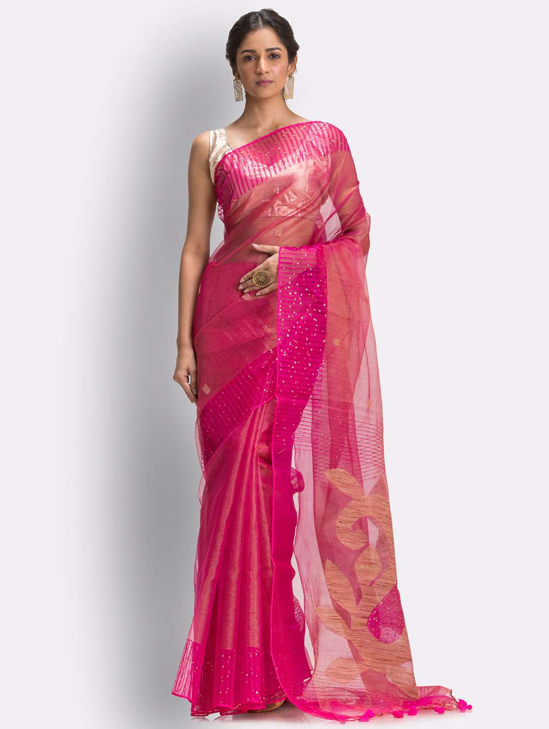 handloom jamdani saree