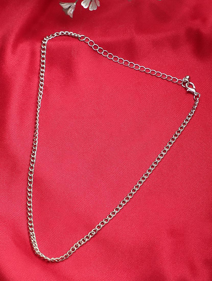 silver linked chain