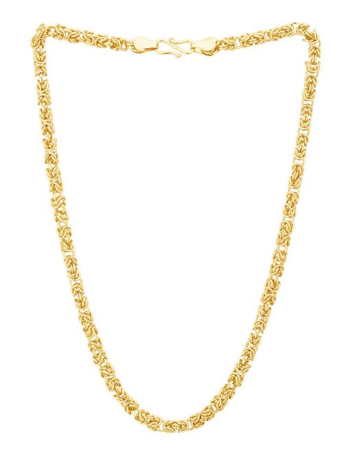 one gram gold plated necklace chain - 18417845 -  Standard Image - 0
