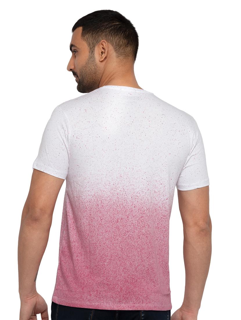 purple chest-printed t-shirt - 18418430 - Standard Image - 2
