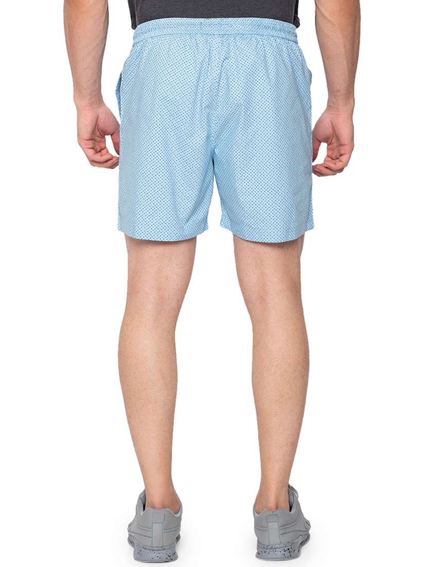 light blue printed short - 18418544 - Standard Image - 2
