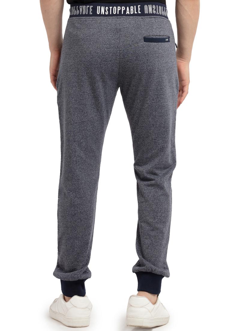 navy blue solid jogger - 18418608 - Standard Image - 2