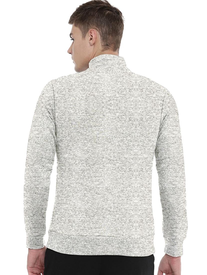 grey chest print sweatshirt - 18419148 - Standard Image - 2