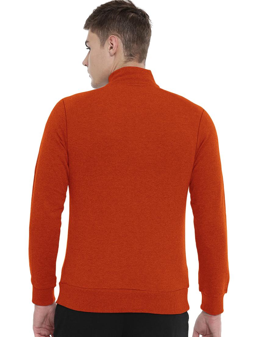 rust chest print sweatshirt - 18419151 - Standard Image - 2