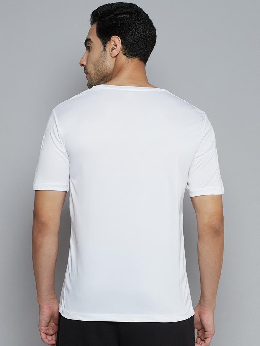 white solid t-shirt - 18420181 - Standard Image - 2