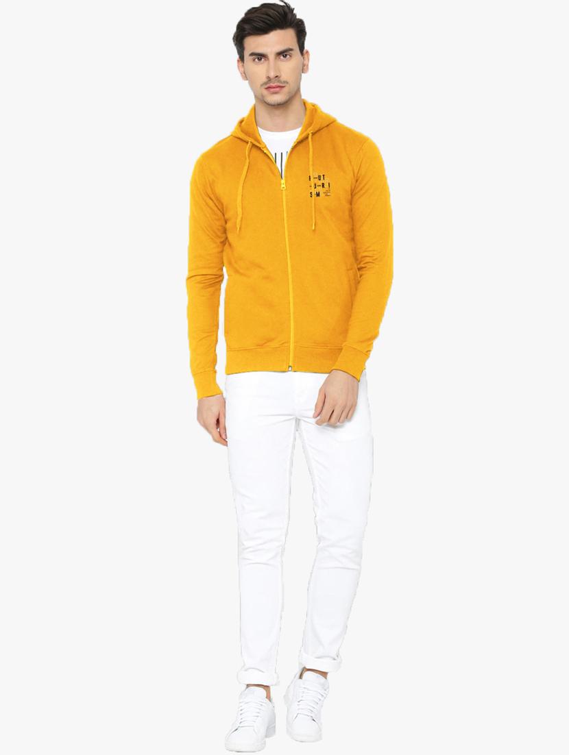 gold chest print sweatshirt - 18420485 - Standard Image - 2