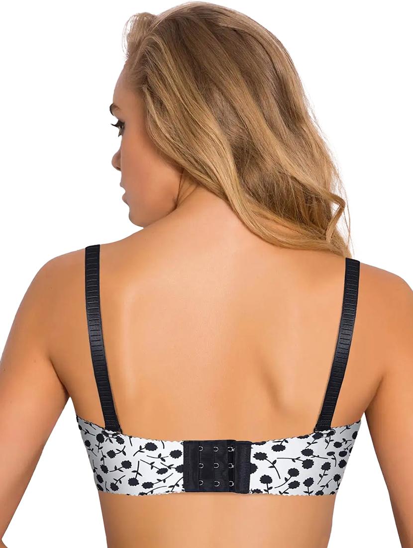 set of 2 printed t-shirt bra - 18421075 - Standard Image - 2