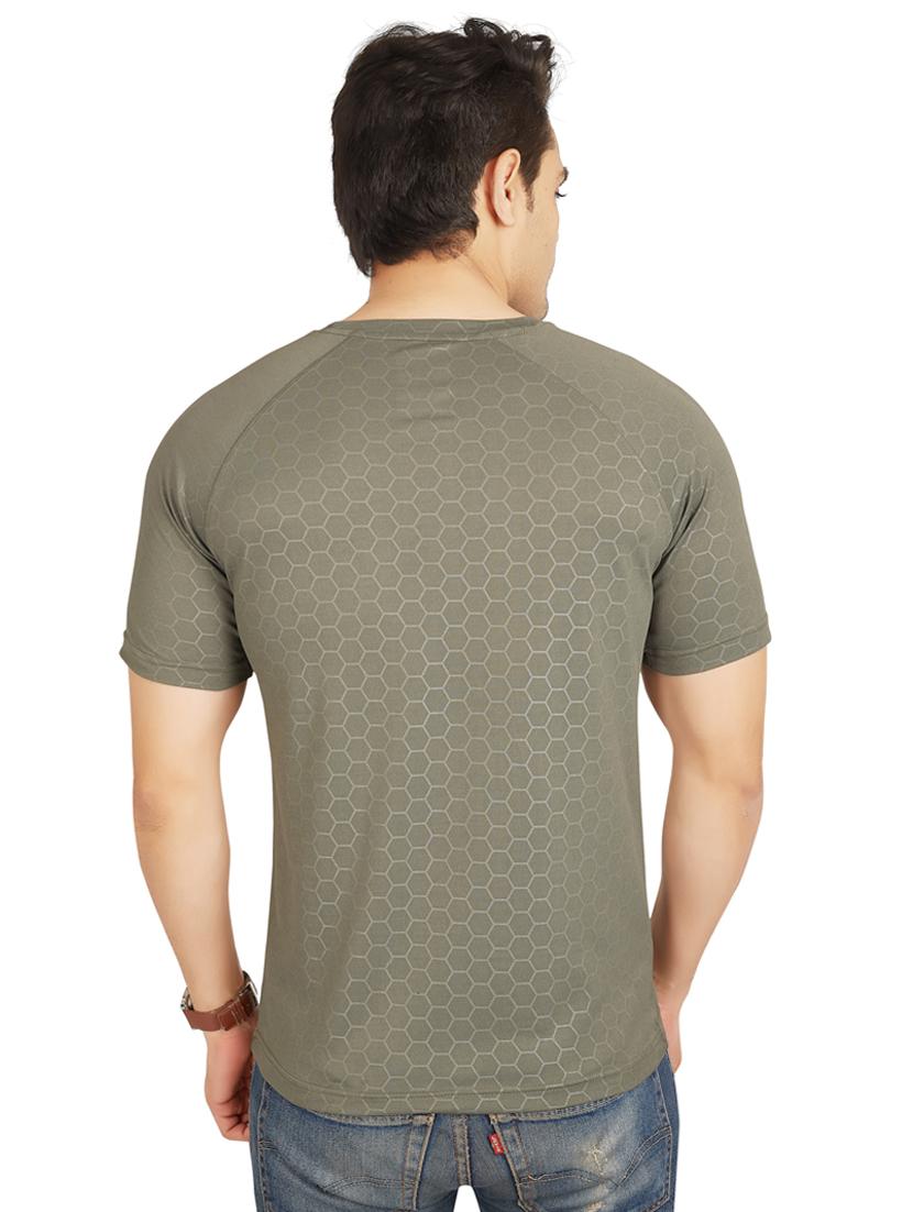 olive-green all over print t-shirt - 18421245 - Standard Image - 2