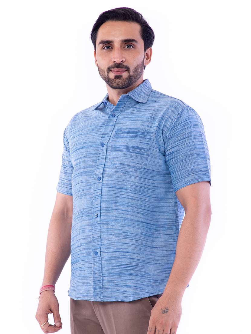 mens solids formal shirt - 18422983 -  Standard Image - 7