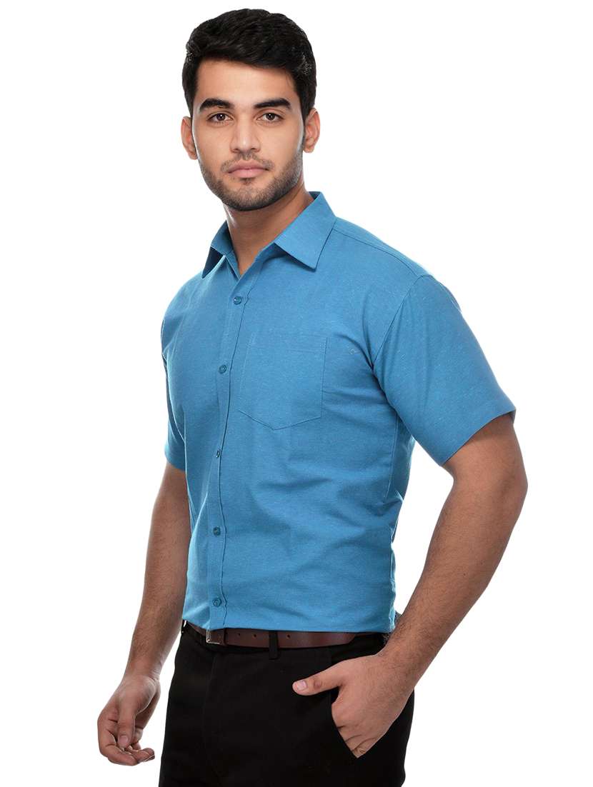 mens solids formal shirt - 18423175 -  Standard Image - 2