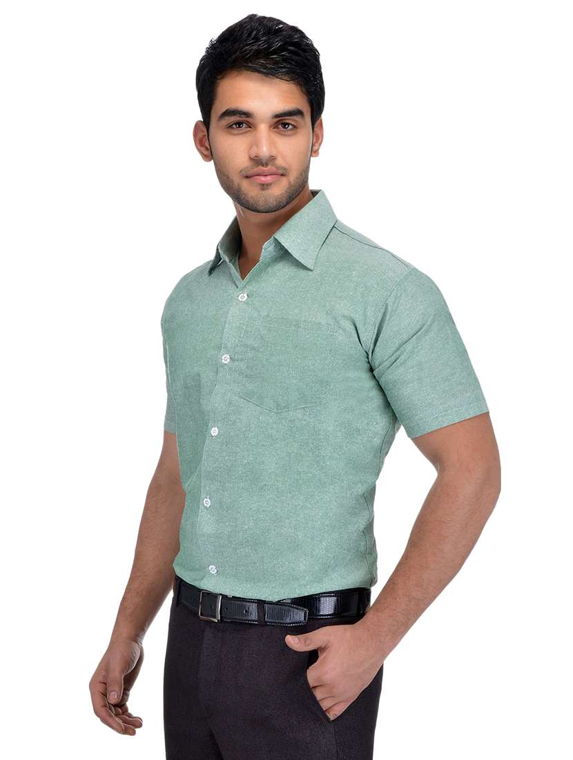 mens solids formal shirt - 18423181 - Standard Image - 2
