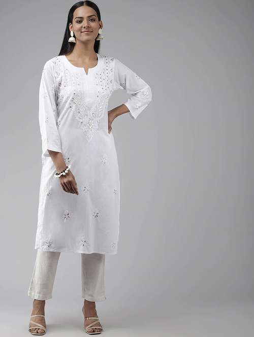 women's straight kurta - 18424051 -  Standard Image - 0