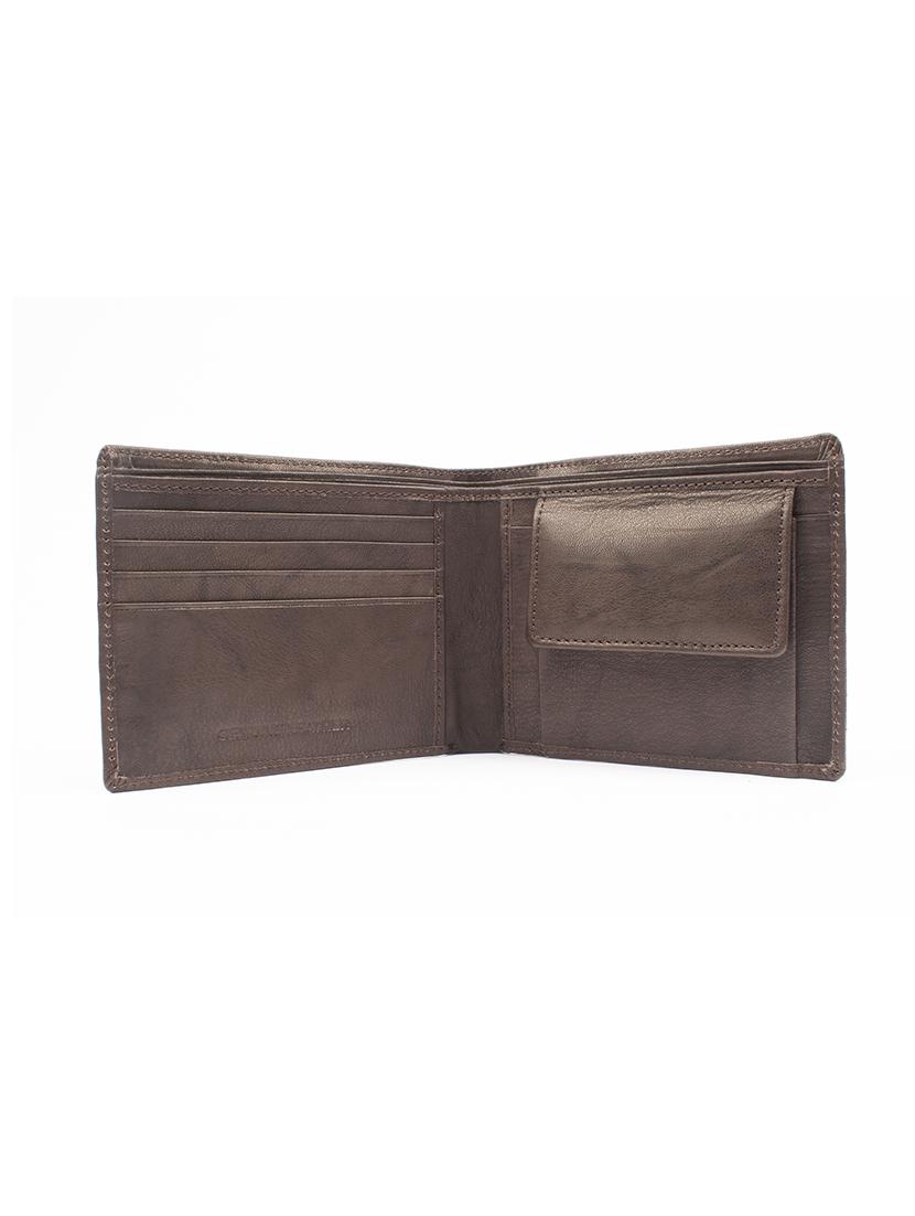 brown solid wallet - 18425332 - Standard Image - 2