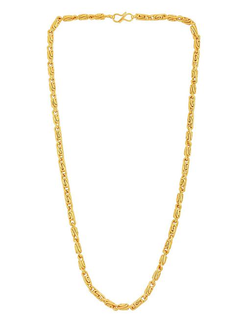 gold plated chain necklace - 18426065 -  Standard Image - 0