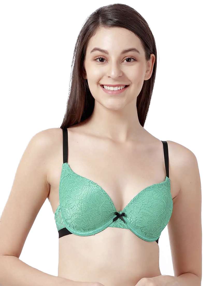 pack of 3 laced plunge bra - 18426195 - Standard Image - 2