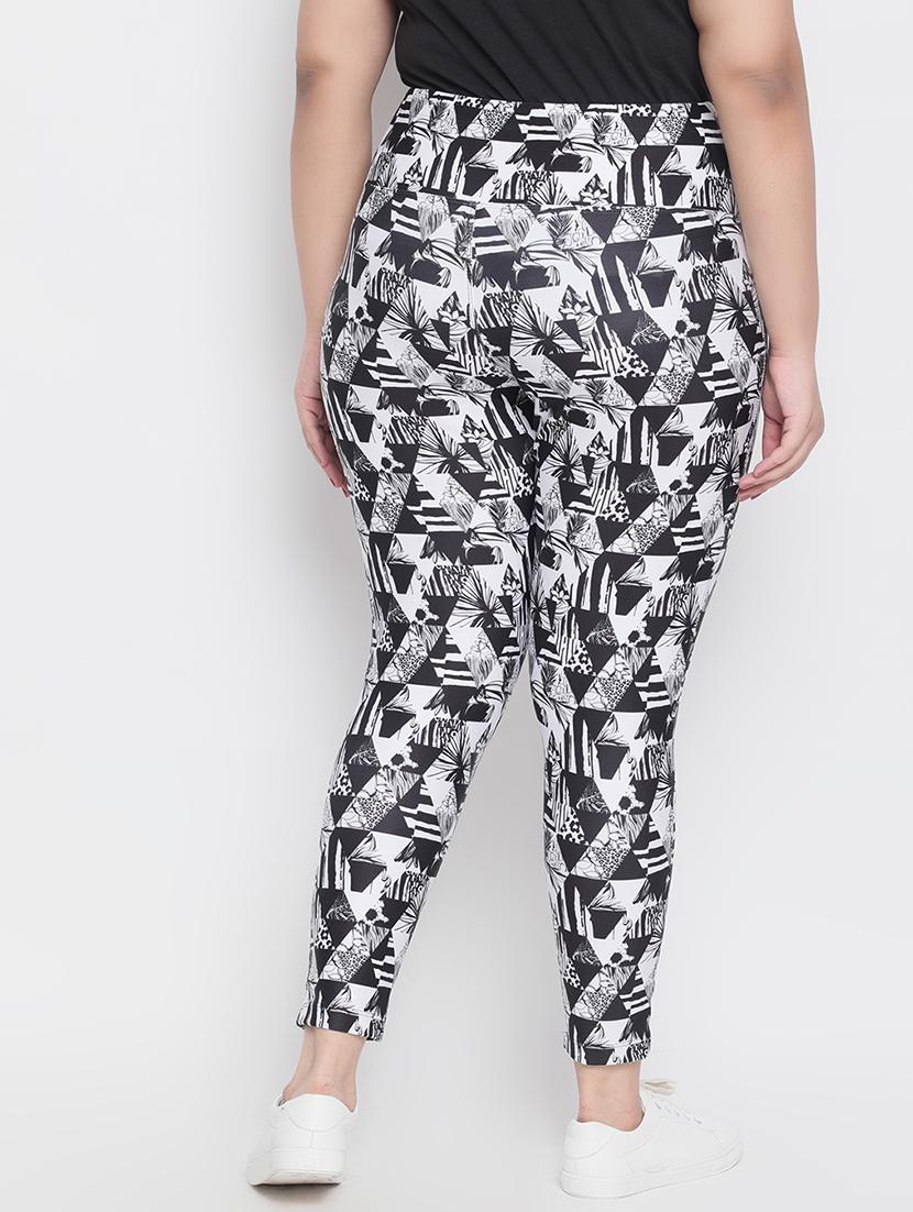 high rise printed jegging - 18426898 - Standard Image - 2