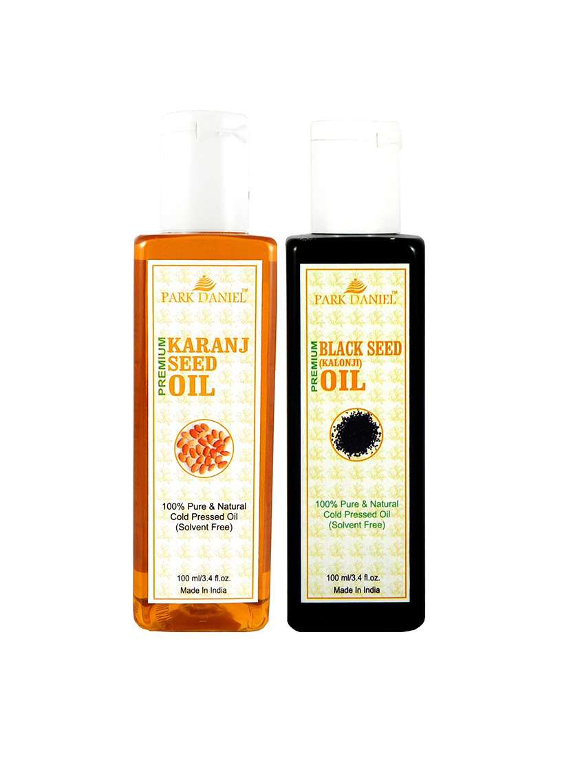 park daniel karanj oil & black seed oil 2 bottles 100 ml (200ml)
