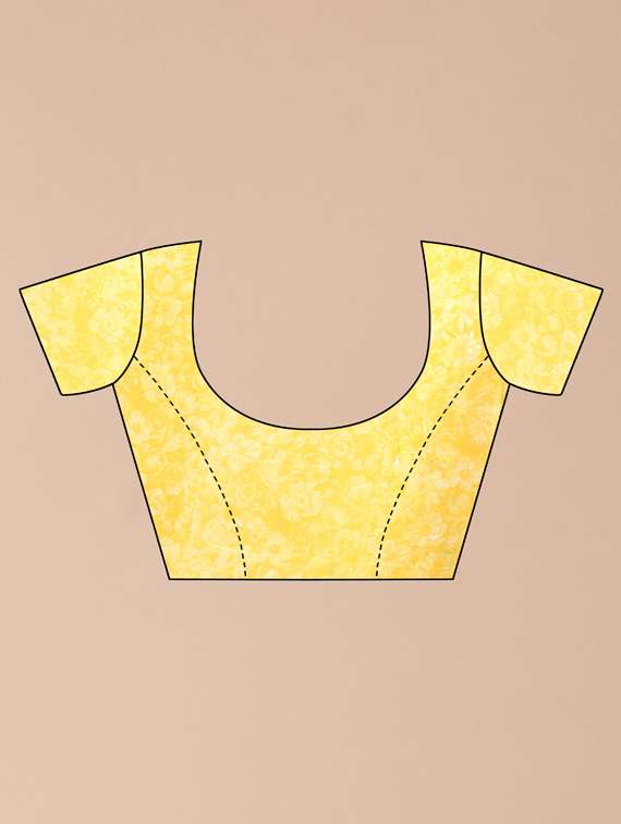 floral printed saree with blouse - 18428878 -  Standard Image - 2