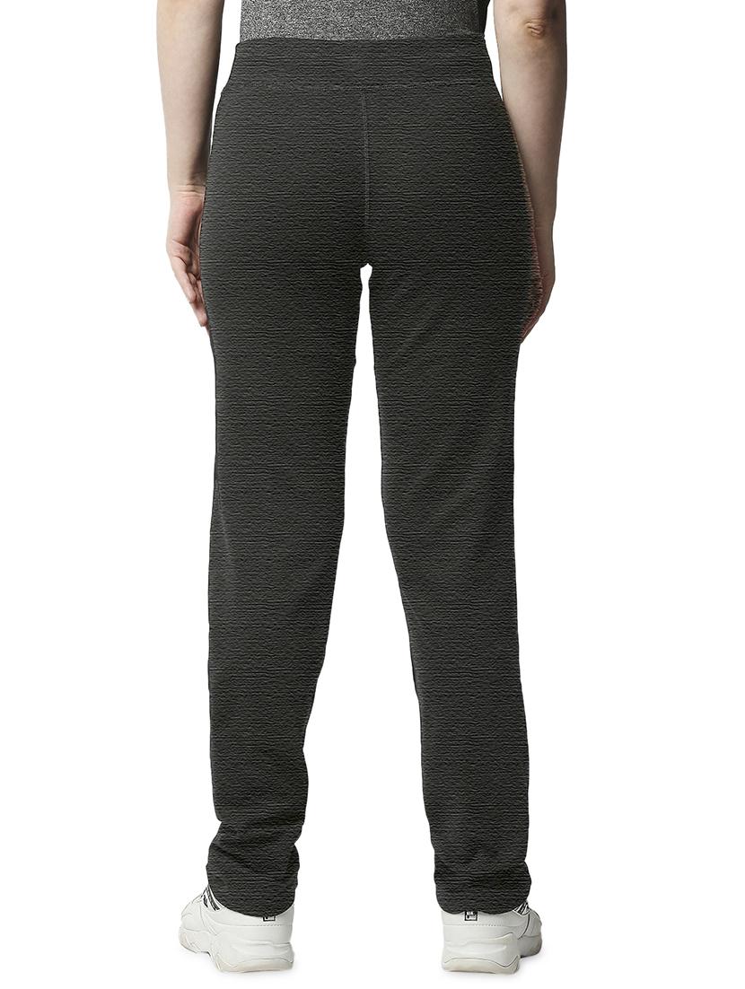 mid rise solid track pant - 18429886 - Standard Image - 2