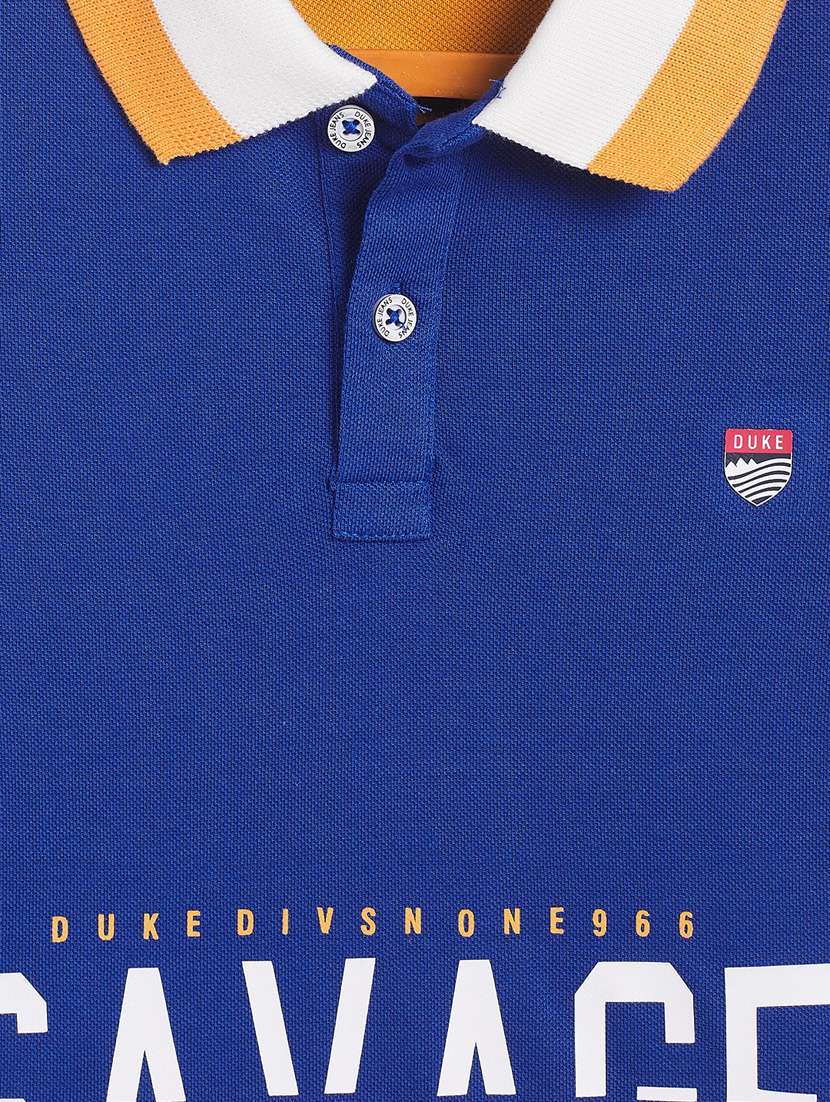 blue printed t-shirt - 18429904 -  Standard Image - 2