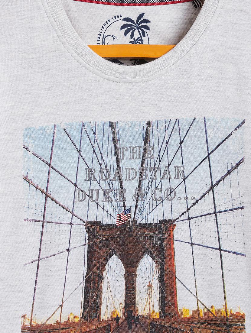 grey graphic t-shirt - 18429911 - Standard Image - 2