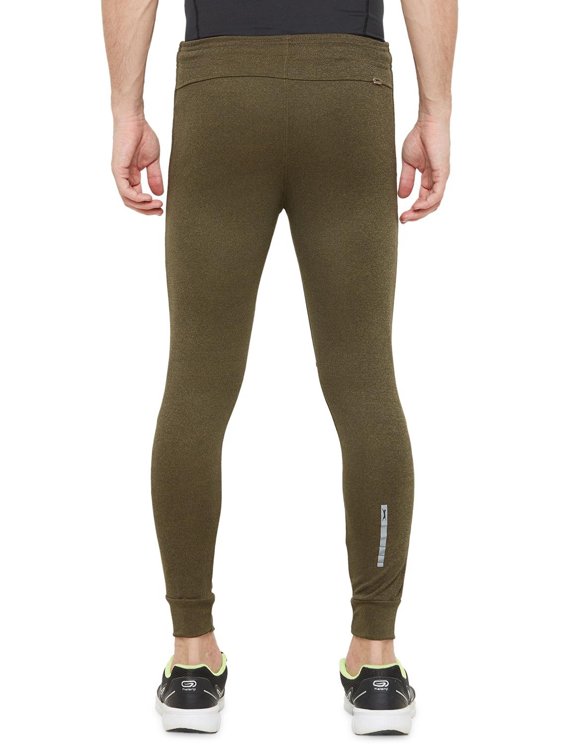 olive-green solid track pant - 18429968 - Standard Image - 2