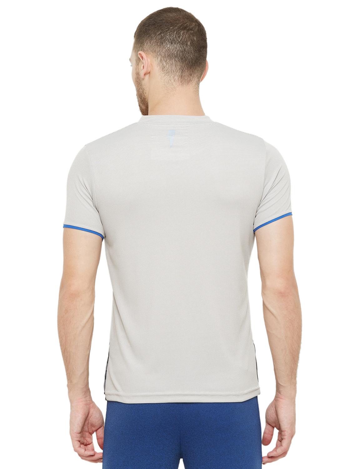 grey solid t-shirt - 18430033 - Standard Image - 2