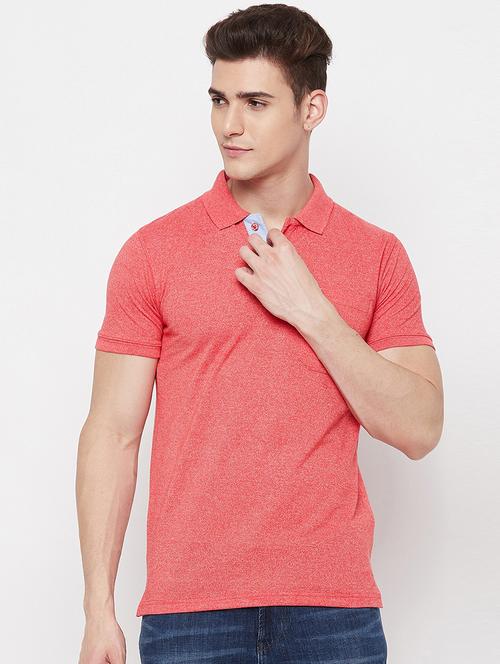 men solid short sleeve regular fit polo t-shirt - 18431293 - Standard Image - 0