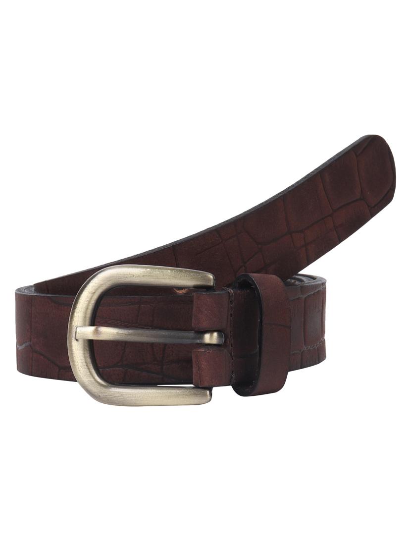 men brown belt - 18431613 - Zoom Image - 0