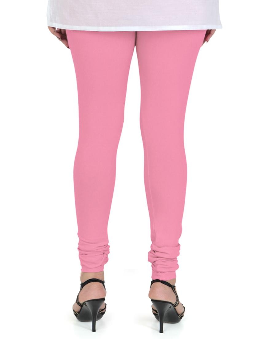 pink solid churidar - 18431807 - Standard Image - 2