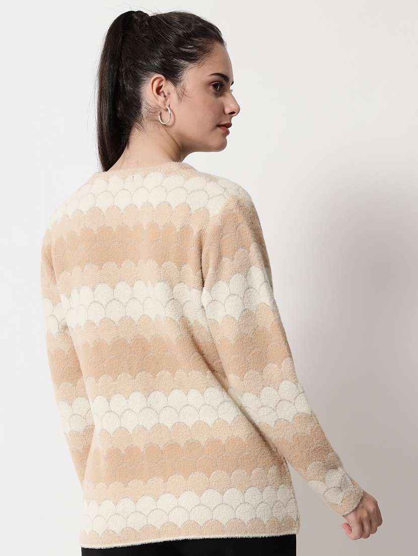 long sleeved self-designed cardigan - 18432049 - Standard Image - 2