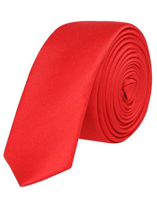 red silk blend ty - 18432337 - Standard Image - 0