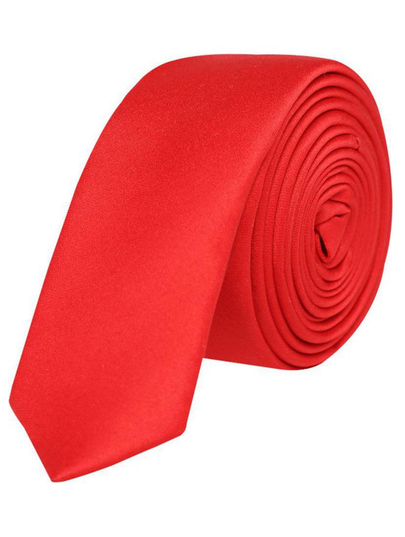 red silk blend ty - 18432337 - Zoom Image - 0