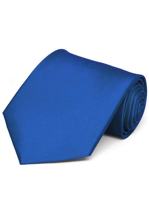 blue silk blend ty - 18432343 - Standard Image - 0