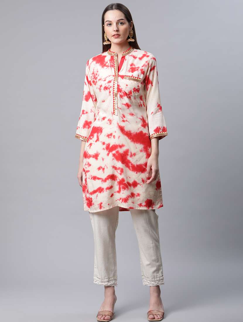 Tie & Dye Kurta Pant Set