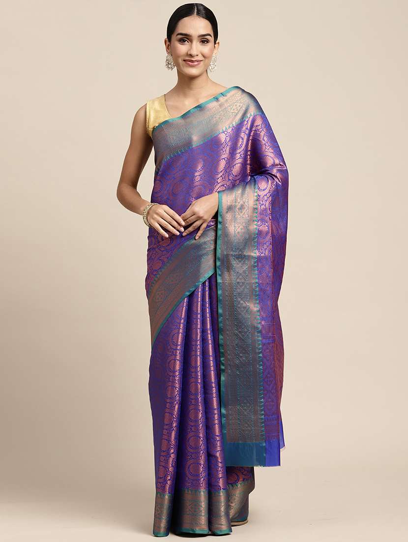 women's banarasi saree with blouse