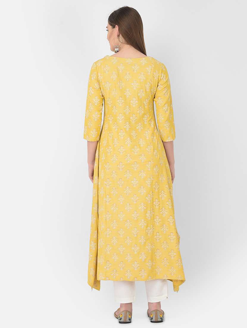 women's asymmetric kurta - 18437098 - Standard Image - 2
