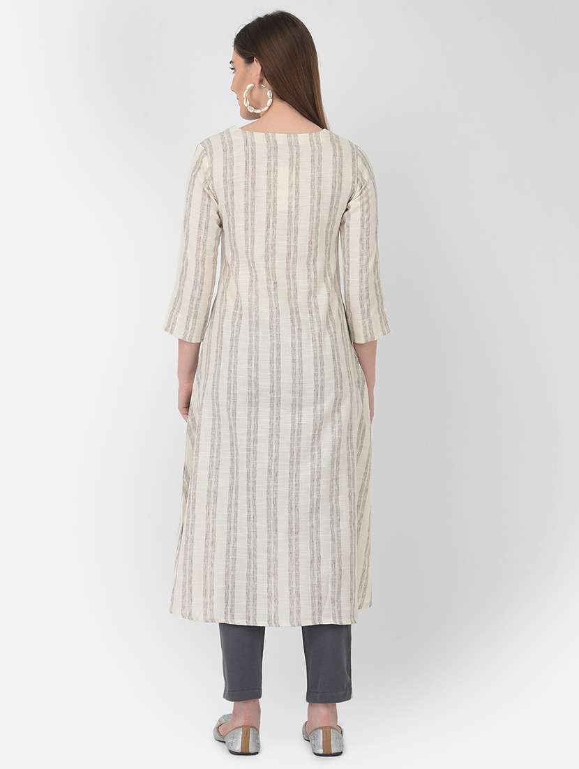 women's asymmetric kurta - 18437102 -  Standard Image - 2