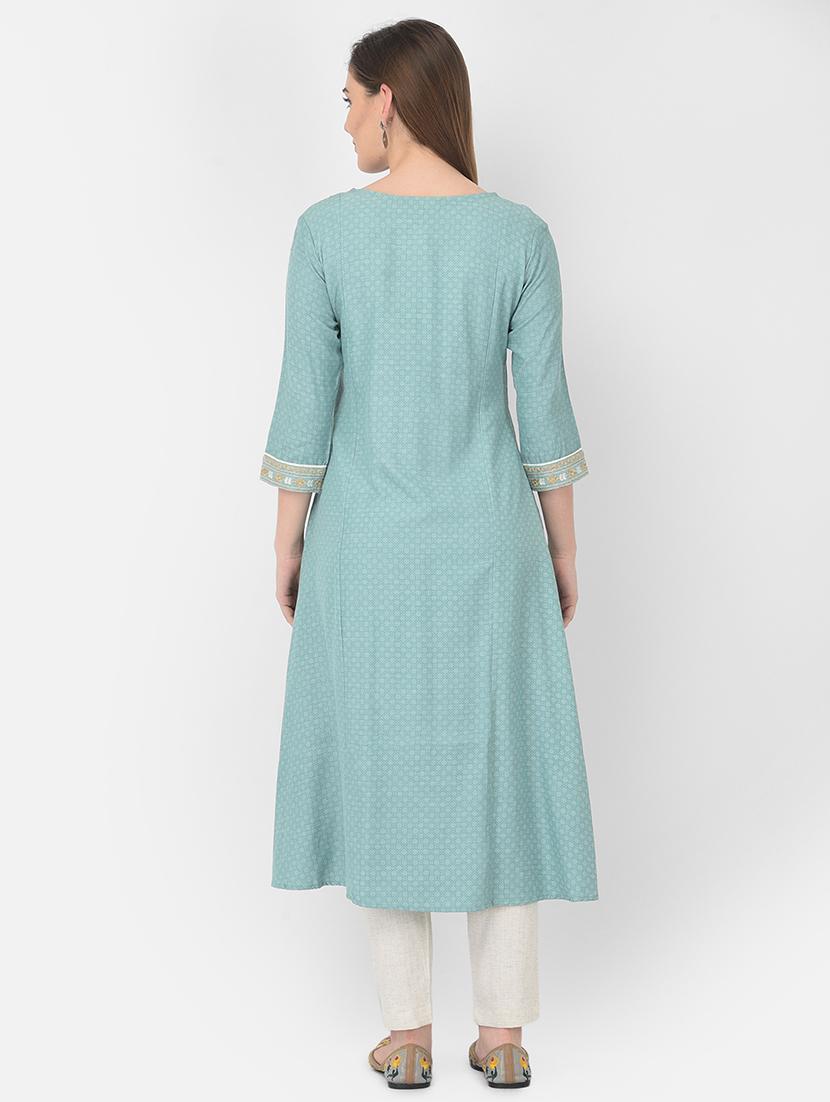 women's a-line kurta - 18437109 - Standard Image - 2