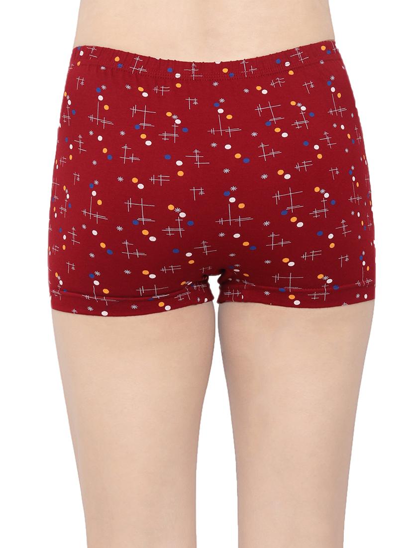 pack of 3 printed boy shorts panty - 18437321 - Standard Image - 2