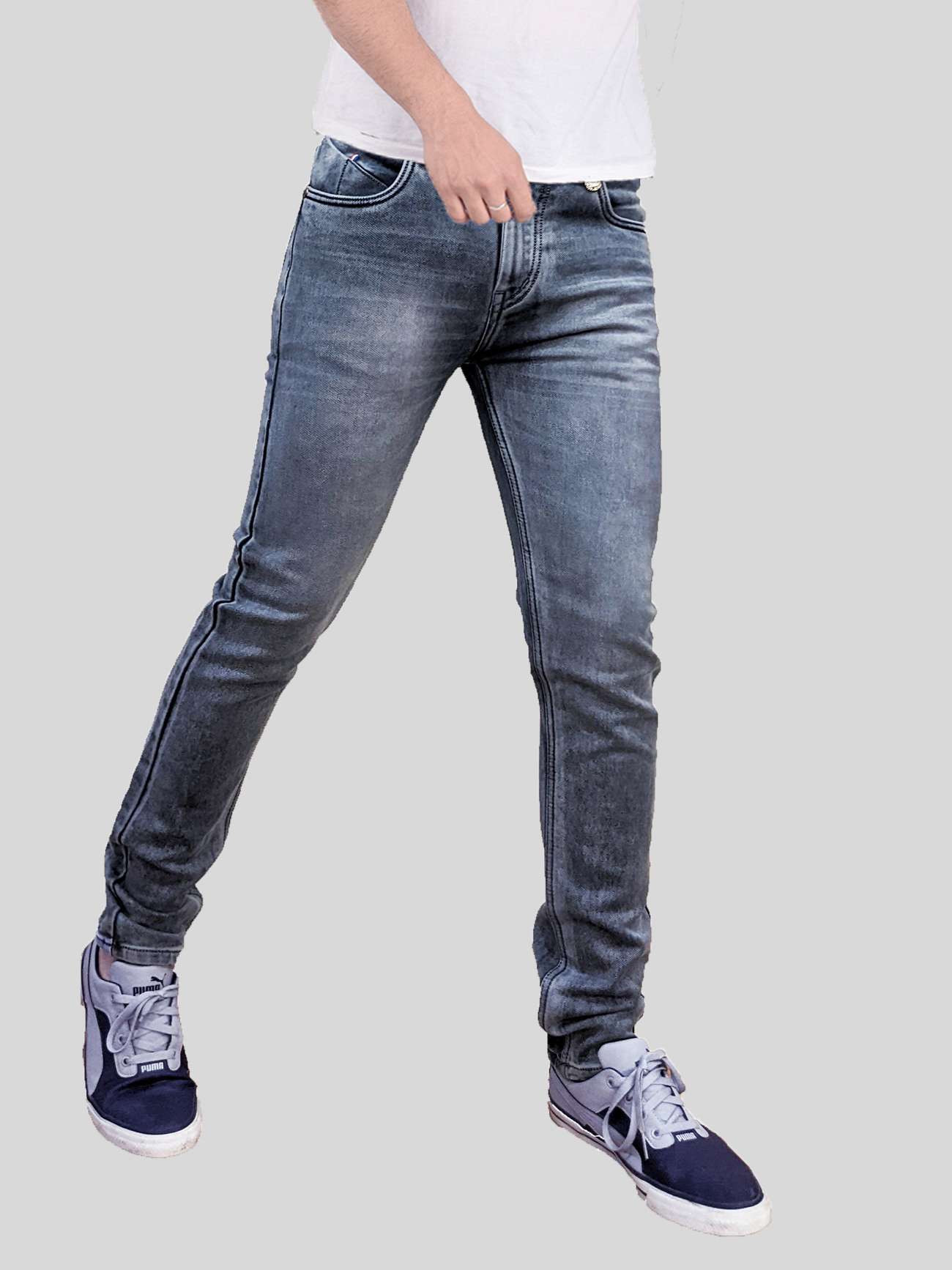 mens slim fit plain jeans - 18437702 -  Standard Image - 2